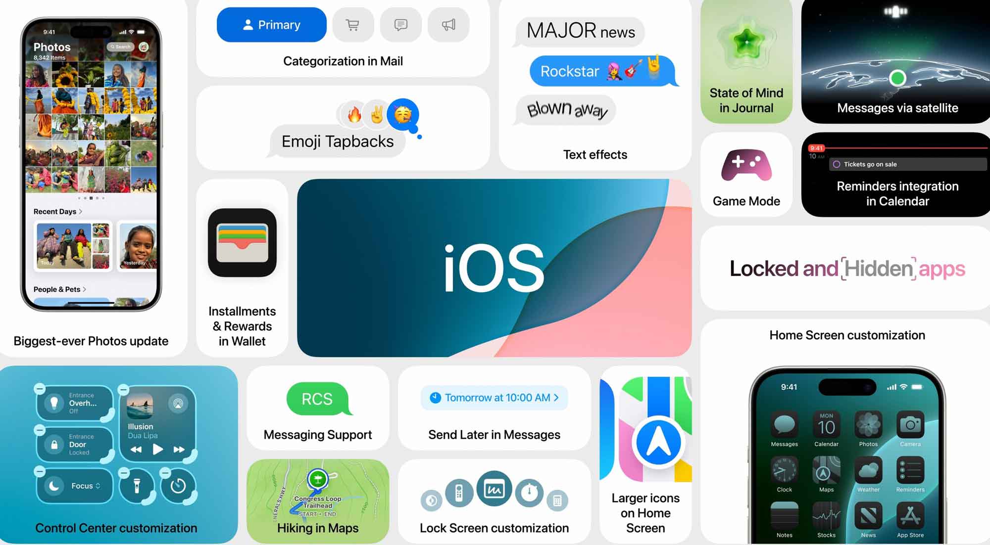 iOS 18 tanıtıldı! İşte yenilikler