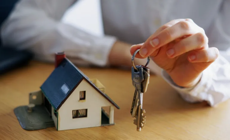 closeup shot person thinking buying selling house